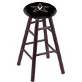 Holland Bar Stool Co Oak Bar Stool, Dark Cherry Finish, Vanderbilt Seat RC30OSDC